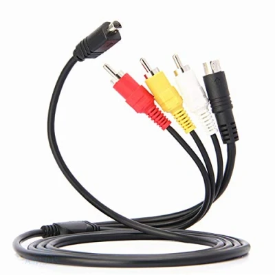 Abbildung von LEAGY 5 Fuß AV Kabel für Sony Handycam Mini DV und DVD Camcorder