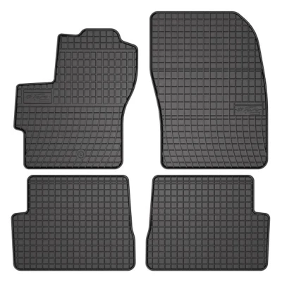 Abbildung von FROGUM 546009 Fußmattensatz Gummi vorne und hinten 4 schwarz Maßgefertigt MAZDA: 3 Hatchback, Saloon