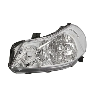 Abbildung von TYC 20 11918 56 2 Scheinwerfer links H4 für Rechtsverkehr ohne Lampenträger, mit Elektromotor FIAT: Sedici, SUZUKI: SX4 I Hatchback