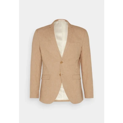 Abbildung von Jack &amp; Jones Premium Jprriviera SLIM FIT Sakko, Herren, Größe: 46, Beige