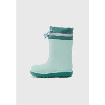 Abbildung von Playshoes Regenstiefel Gefüttert Unisex Kinder Gummistiefel, Grün Gefüttert, 20 EU