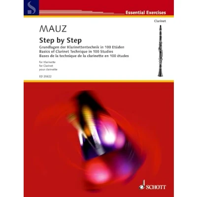 Abbildung von Step by Step: Grundlagen der Klarinettentechnik in 100 Etüden. Klarinette. Lehrbuch. (Essential Exercises)