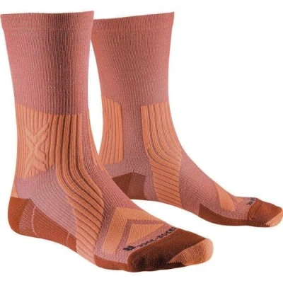 Abbildung von X Socks Bike Expert Merino Crew Fahrradsocke Orange Unisex Grösse 42 44