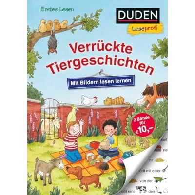 Abbildung von Duden Leseprofi Mit Bildern lesen lernen: Verrückte Tiergeschichten: Kinderbuch für Erstleser ab 4 Jahren