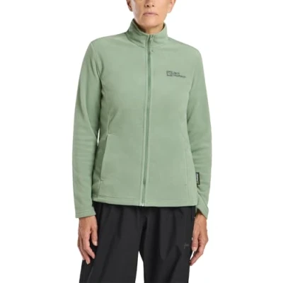 Abbildung von Jack Wolfskin Damen Taunus Fz W Fleece Jacke, Eucalyptus, L EU
