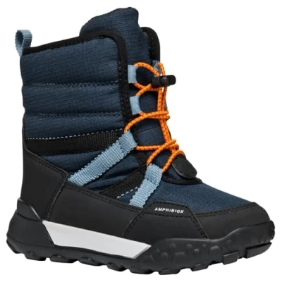 Abbildung von Geox Trekkyup BOY ABX Snowboot/Winterstiefel für Kinder, Größe: 39, Navy/black Schuhe