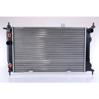 Abbildung von NISSENS 63253A Kühler, Motorkühlung Aluminium 585 349 32 Kühlrippen mechanisch gefügt OPEL: Astra F Caravan, Classic Saloon, Saloon