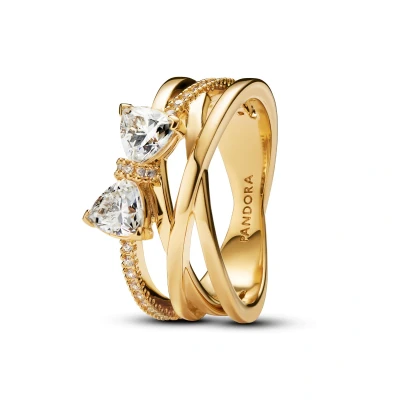 Abbildung von Pandora Damen Ring Gold 163511C01 56