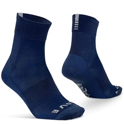 Abbildung von GripGrab Merino Lightweight SL Fahrrad Socken mit Merinowolle Atmungsaktive Gemütliche Ganzjahres Radsport Strümpfe