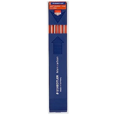 Abbildung von STAEDTLER Farb Zeichenmine Mars Lumochrom, Farbe Orange, 2 mm, für Fallminenstifte, 204 4