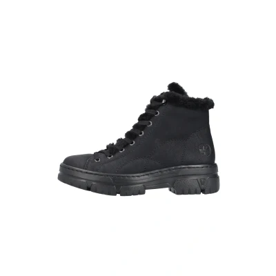 Abbildung von Rieker Damen Schnürstiefel in schwarz Gr. 37