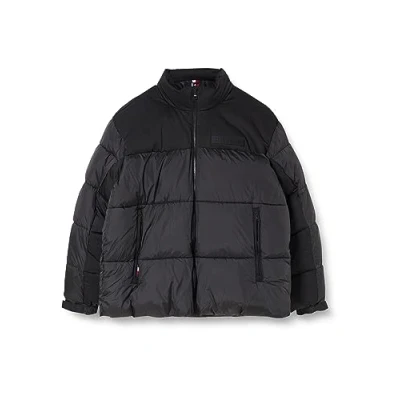 Abbildung von Tommy Hilfiger NEW YORK Puffer Jacket Kurzmantel, Herren, Größe: XXL, Black