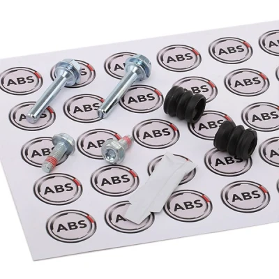 Abbildung von A.B.S. 55001 Führungshülsensatz, Bremssattel mit Bolzen VOLKSWAGEN: GOLF 2, Transporter 4 Bus, 5 AUDI: 200 C3 Avant, A4 B5 Avant