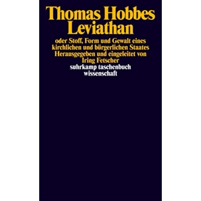 Abbildung von Leviathan oder Stoff, Form und Gewalt eines kirchlichen bürgerlichen Staates (suhrkamp taschenbuch wissenschaft)