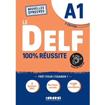 Abbildung von Le DELF 100% réussite 2. Ausgabe A1: Buch mit didierfle.app
