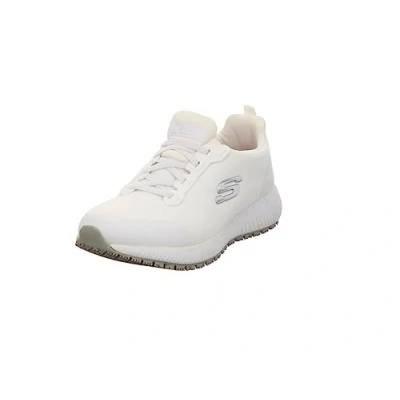 Abbildung von Skechers Damen Squad Sr Sneaker, White Flat Knit, 41 EU