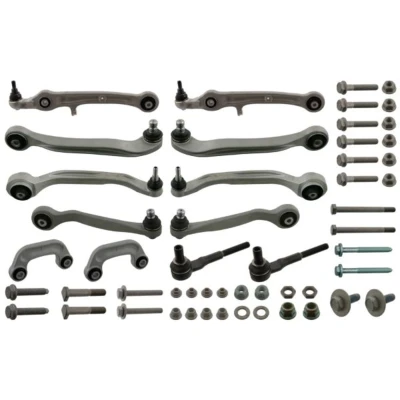Abbildung von febi BILSTEIN 48902 Querlenker Reparatursatz Vorderachse links, rechts mit Koppelstange Plus AUDI: A6 C6 Avant