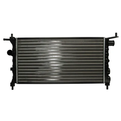 Abbildung von NRF 50551 Kühler, Motorkühlung Aluminium 530 285 34 Kühlrippen mechanisch gefügt OPEL: Corsa B Hatchback