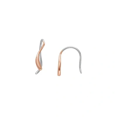 Abbildung von Skagen Ohrringe Rose goldcoloured, Damen, Größe: One Size, gold coloured