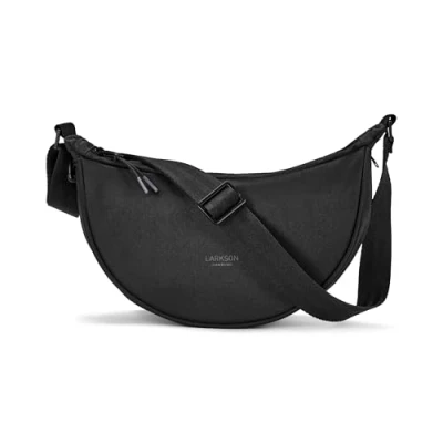 Abbildung von Larkson Solveig Small HALF MOON Umhängetasche, Größe: One Size, Black