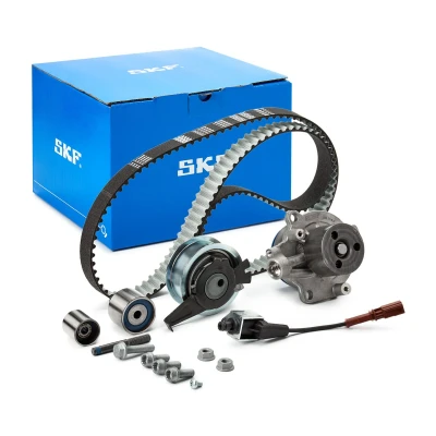 Abbildung von SKF VKMC 01279 Wasserpumpe + Zahnriemensatz ohne integrierten Abschaltkontakt, schaltbare VOLKSWAGEN: Transporter 6, Golf 7