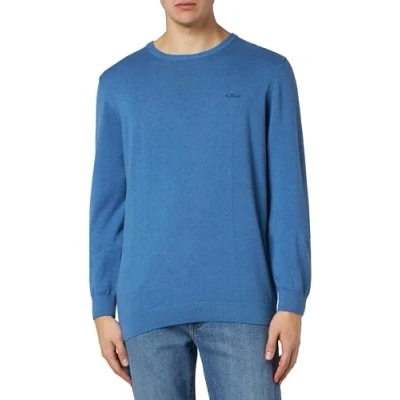 Abbildung von s.Oliver Strickpullover, Herren, Größe: XL, Royalblau