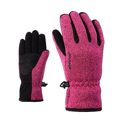 Abbildung von Ziener Kinder LIMAGIOS JUNIOR glove multisport Freizeit / Funktions Outdoor Handschuhe atmungsaktiv, gestrickt, rosa (Pop Pink), 4.5