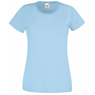Abbildung von Fruit of the Loom Lady Fit Valueweight T Modell 2013 M,Sky Blue