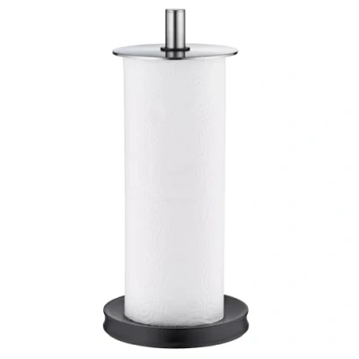 Abbildung von WMF Depot Küchenrollenhalter stehend 32 cm, Cromargan Edelstahl, Silikonfüße spülmaschinengeeignet