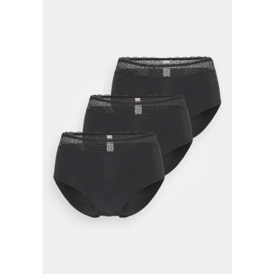 Abbildung von Triumph MIDI 3 PACK Slip, Damen, Größe: Small, Black