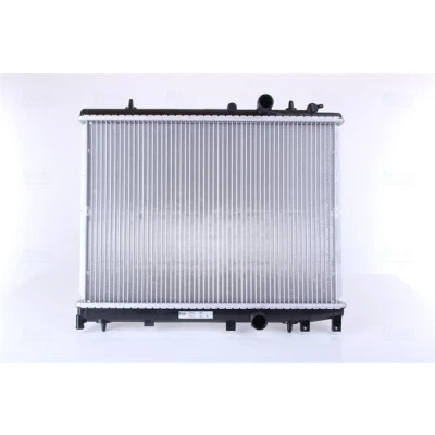 Abbildung von NISSENS 63504 Kühler, Motorkühlung Aluminium 380 542 16 Kühlrippen gelötet PEUGEOT: 206 Hatchback, SW