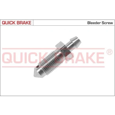 Abbildung von QUICK BRAKE 0019 Entlüfterschraube/ ventil VOLKSWAGEN: Sharan II, Golf 4 Cabrio, 7 Variant, SKODA: Octavia 3 Combi, 1 Combi