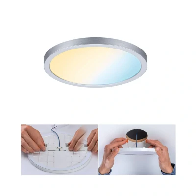 Abbildung von Paulmann LED Bad Einbauleuchte »Areo«, Schutzart IP44, Weißlichtsteuerung, Ø 17,5 cm