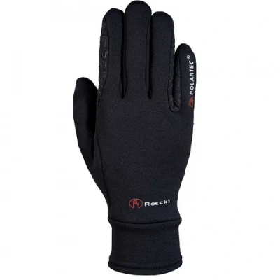 Abbildung von Roeckl Reithandschuhe Warwick Polartec Schwarz 6