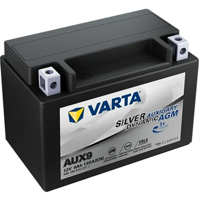 Abbildung von VARTA Motorradbatterie 8 Ah / 135 A Powersports Active AGM Lange Lebensdauer, vorgeladen, wartungsfrei, geeignet für Motorräder, Motorroller, Quads, Jetskis und Schneemobile, schwarz