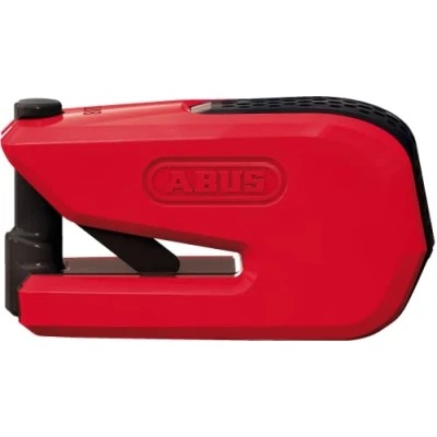 Abbildung von ABUS Bremsscheibenschloss Granit Detecto SmartX 8078 2.0 für Motorräder smartes Motorradschloss mit 100 dB Alarm Bedienung per App Sicherheitslevel 18 Rot