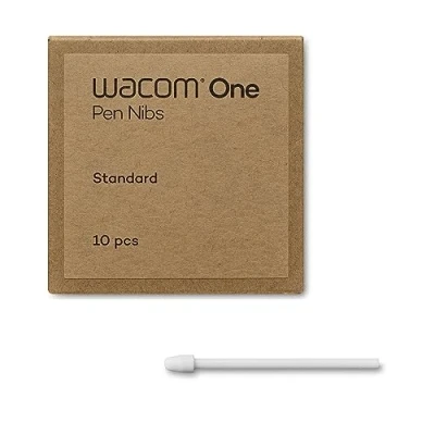 Abbildung von WACOM One Stift Standardspitzen, Ersatzteile Displays Stifttabletts 10 Stück