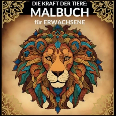 Abbildung von Die Kraft der Tiere: 58 Mandalas zur Entspannung und Inspiration: Malbuch für Erwachsene im Mandala Stil mit vielfältigen Tiermotiven mehr Ruhe Achtsamkeit