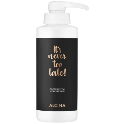 Abbildung von ALCINA It`s never too late Coffein Vital Conditioner, 1 x 500 ml für dünner werdendes oder zu Haarausfall neigendes Haar