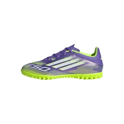 Abbildung von adidas Performance F50 CLUB TF Fußballschuh Multinocken, Herren, Größe: 40 2/3, Purple rush/footwear white/lucid lemon Schuhe
