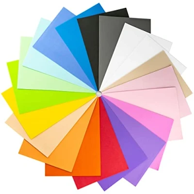 Abbildung von MCE Commerce A705120 MOOSGUMMI Pastell und Basic │ 20 20x29cm 2mm stark Schaumstoff Platten, DIN A4