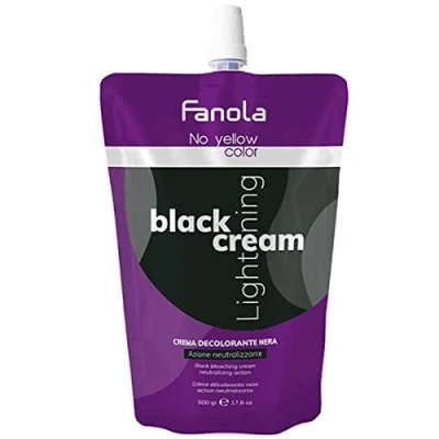 Abbildung von FANOLA Black Lightning Cream Schwarze Bleichcreme 500gr