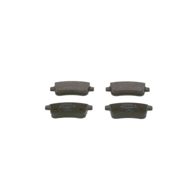 Abbildung von BOSCH 0 986 424 942 Bremsbelagsatz Low Metallic mit Anti Quietsch Blech, Montageanleitung