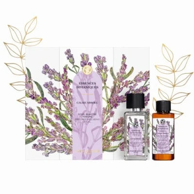 Abbildung von Yves Rocher ESSENCES BOTANIQUES Geschenkset Parfum Ein Ausflug in die Gelassenheit Eau de 50ml &amp; Massageöl (Calme Absolu)