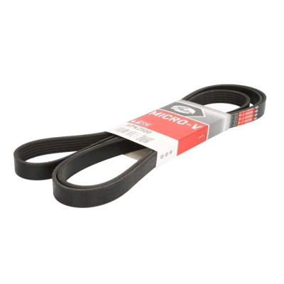 Abbildung von GATES Micro V 6PK2500 Keilrippenriemen 2500 6 Polyester, EPDM (Ethylen Propylen Dien Kautschuk) AUDI: A6 C6 Allroad, A4 B8 Avant, Avant