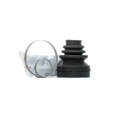 Abbildung von FEBI BILSTEIN 31056 Achsmanschette getriebeseitig, Vorderachse Gummi mit Fett Schellen PEUGEOT: Partner II Tepee, 206 Hatchback, 307 CC