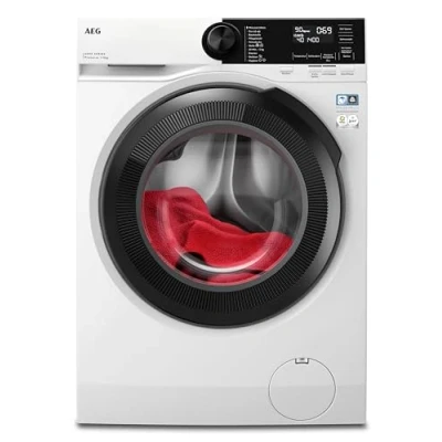 Abbildung von AEG Waschmaschine, Serie 6000 ProSense: Mengenautomatik, 10 kg, Leise, Leichtbügeln Option, weniger Falten, Nachlegefunktion, Schontrommel, Vollwasserschutz, 1400 U/min, LR6AMZ410FL