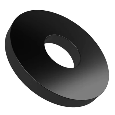 Abbildung von Offgridtec Unterlegscheibe Beilagscheibe schwarz Edelstahl V2A DIN304 M16 x 30mm 10 Stk.