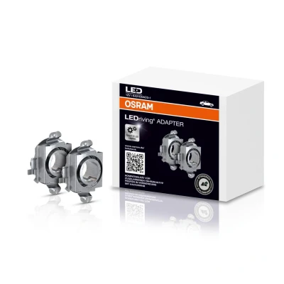 Abbildung von OSRAM LEDriving ADAPTER für NIGHT BREAKER H7 LED; 64210DA03 1; Lampenhalterung, Silber