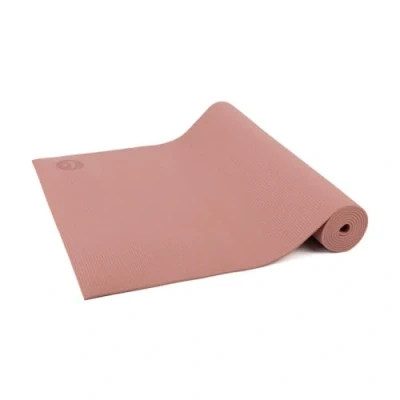 Abbildung von Bodhi Yogamatte Asana Rutschfeste Übungsmatte Schadstofffrei &amp; Waschbar Matte aus PVC Fitnessmatte für Yoga, Pilates Gymnastik Antirutschmatte deine Yogapraxis Rose Tan